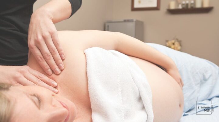 masaż kobiet w ciąży
